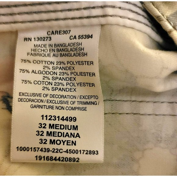 Lee Floral Shorts Chetopa Twill Workwear High Rise Pleated Womans M (32) Jj3406 - Picture 7 of 9